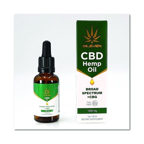 Verhetetlen ár! Oileven ® CBD+CBG Olaj 30ml 1000mg.THC mentes!