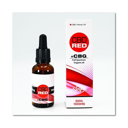 CBD RED Full spectrum CBD+CBG olaj 1000 mg, 30 ml.