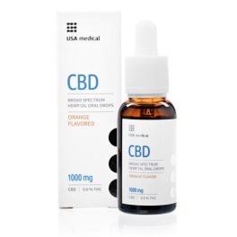 CBD olaj (Usa Medical) 1000mg 30ml