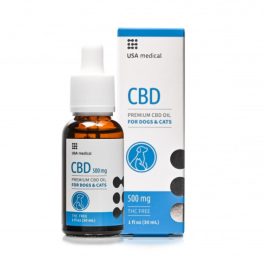 Usa Medical CBD olaj 500 mg kutyáknak és macskáknak 30ml 